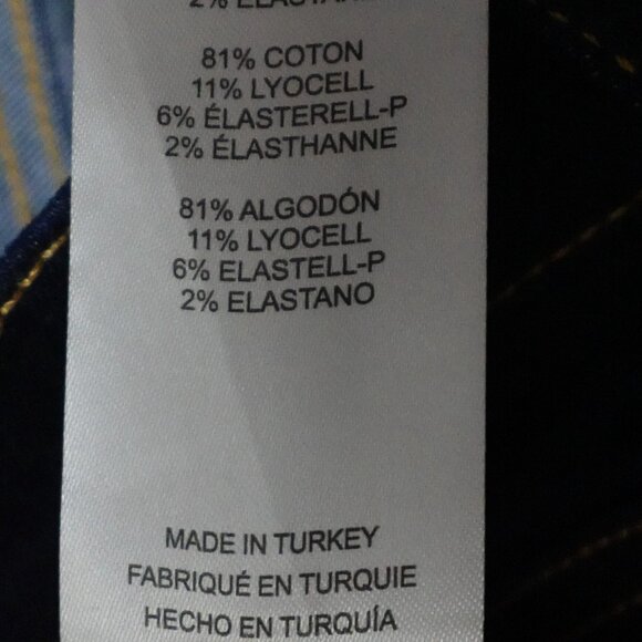 Frame Le High Flare Jeans Women's Size 27 Dark Wash Denim Flat Front Workwear - Picture 8 of 14